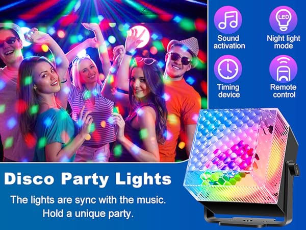 2 in 1 Disco Ball Effect and Night Light