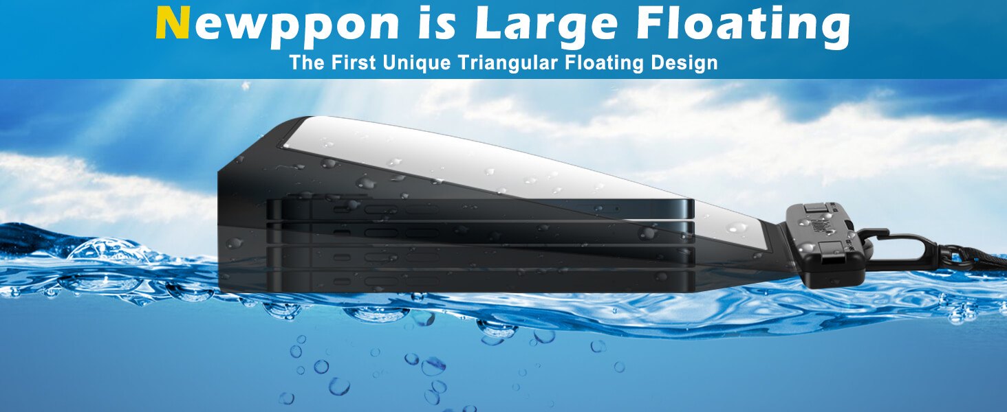 Newppon Floating Waterproof iPhone 16 Pouch