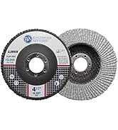 Benchmark Abrasives 4.5" x 7/8" Type 29 Stearate Coated Flap Disc for Aluminum (36 Grit)