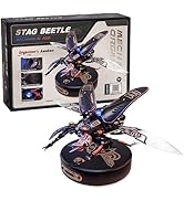 3D Metal Puzzles for Adults, DIY Model Kits for Adults and Teens to Build, 115 Pieces Mechanical ...