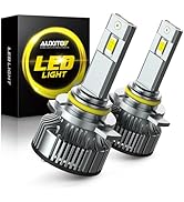 AUXITO 9012/HIR2 LED Bulbs Fog Light Bulbs, 30000LM 6500K Cool White, CSP LED Chips Fog Lamps Rep...