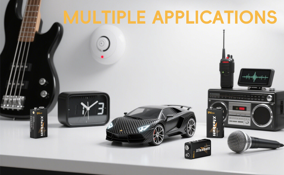 Widely used 9v battery