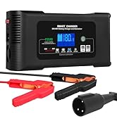 Aorika Golf Cart Battery Charger, Club Car 36 Volt 18 AMP/48 Volt 13 Amp Battery Charger with 3 P...