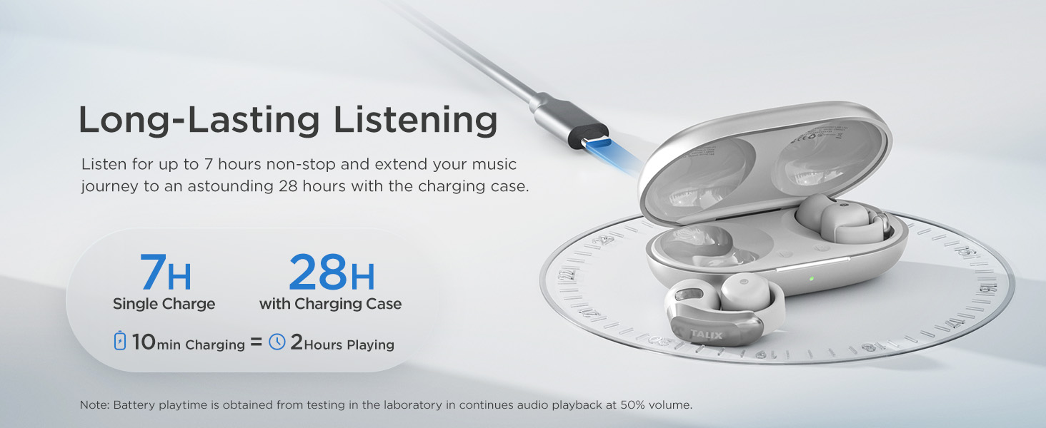 open ear clip-on earbuds