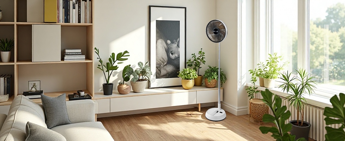 Household living room and bedroom fans