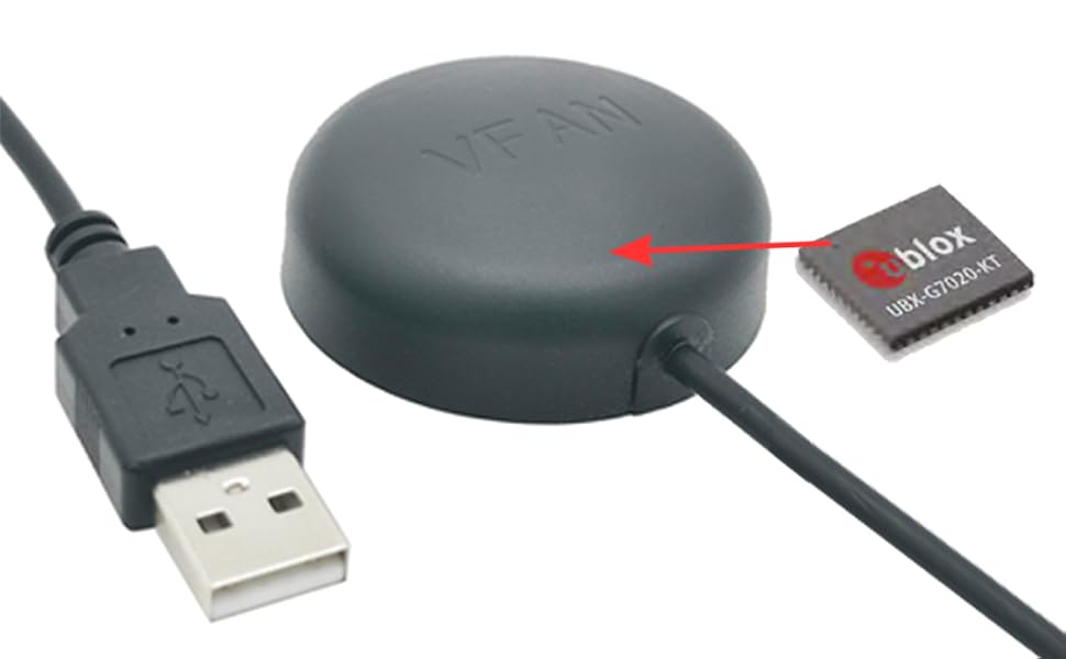 USB GPS Receiver inside