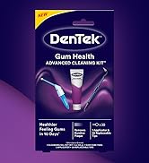 DenTek Gum Health Advanced Cleaning Kit, Oral Care Hygiene Kit, Gum Cleansing Gel, Gum Massager, ...