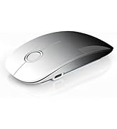 RAPIQUE R306 Pro Wireless Mouse – Bluetooth & 2.4G, Connect Up to 3 Devices, Type-C Rechargeable,...