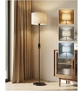 Honeywell F3 LED Floor Lamp, Dimmable Standing Lamp with Remote Control | LED Floor Lamp with Mag...