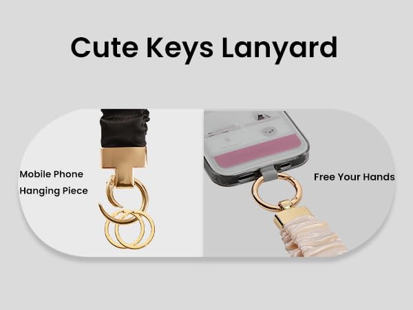 cute keys lanyard