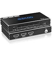HDMI Splitter 1x2 4K 120Hz 4:4:4 HDR 8K 60Hz VRR G/Sync CEC EDID Switch - HDMI Down Scaler 4K 108...