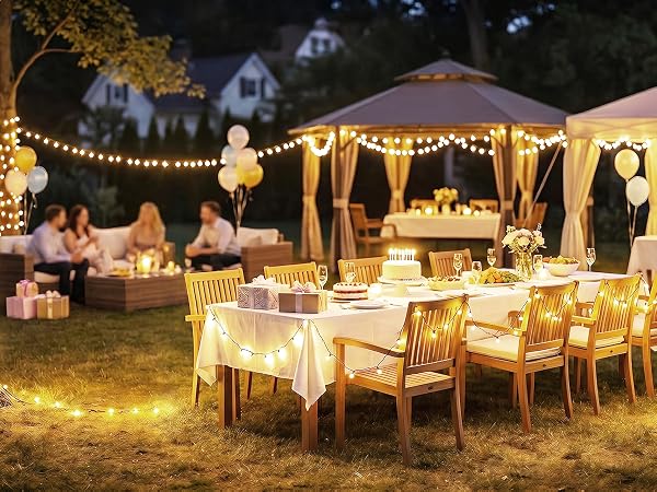 solar string lights