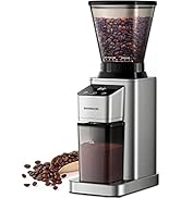 SHARDOR Professional Conical Burr Coffee Grinder, Coffee Bean Grinder with 48 Grind Settings for ...