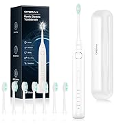 Operan Electric Toothbrush for Adults and Kids Rechargeable Sonic Toothbrush with 5 Modes 2-Min S...