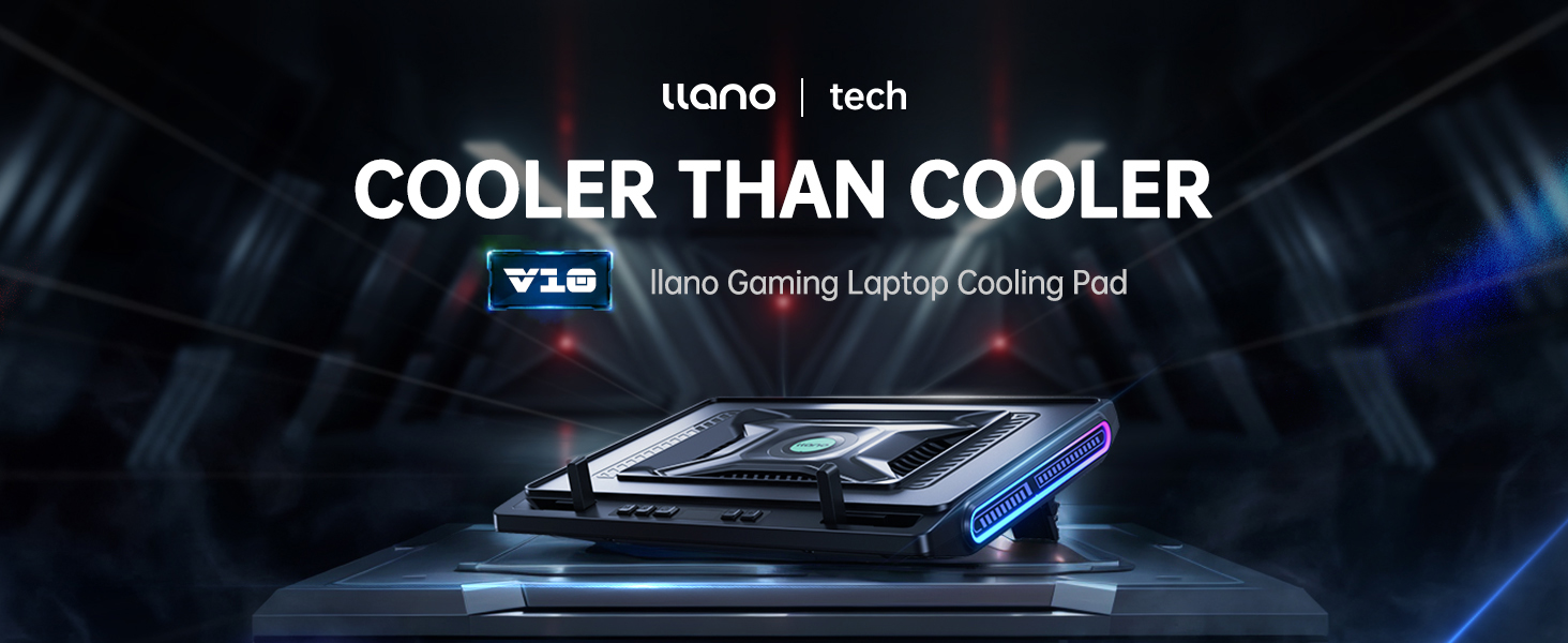 llano laptop cooler with powerful turbo fan for gaming laptop and personal PC
