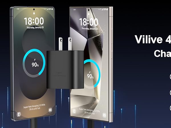 Samsung Super Fast Phone Charger USB C Fast Charger