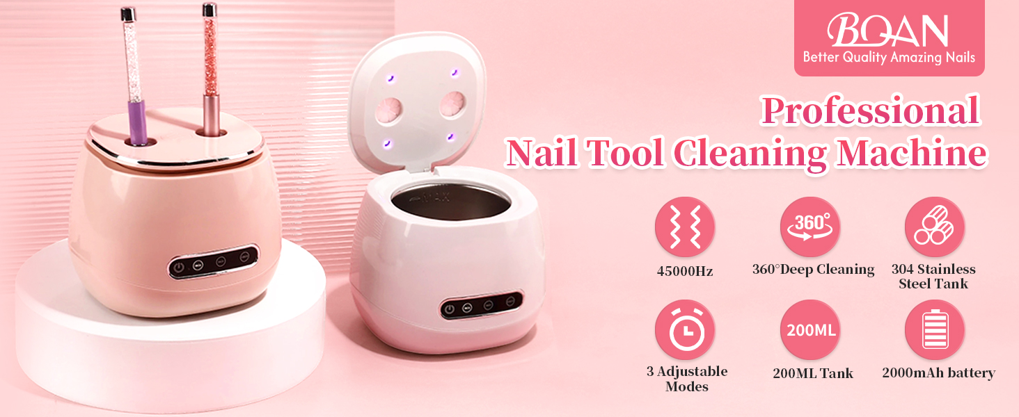 nail tool cleaning machine