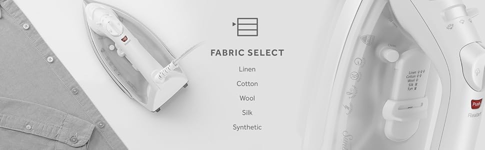 Fabric Select: Linen, Cotton, Wool, Silk, or Synthetic
