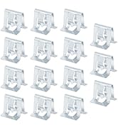 Bawkars 15 PCS Dashboard Trim Clip, U-Shaped Car Trim Panel Metal Retainer Clip, Car Center Conso...