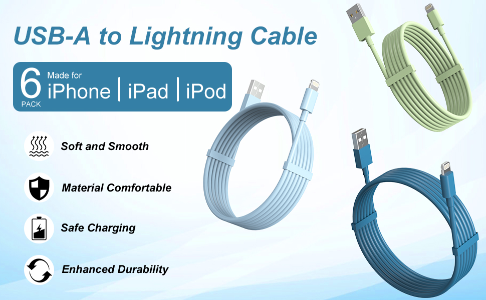 USB-A to Lightning Cable