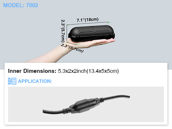 outdoor waterproof box for holiday lights