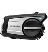 Sena 50C Motorcycle Communication &amp; 4K Camera System with Sound by Harman Kardon Integrated Mesh ...
