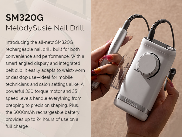 SM320 melodysusie nail drill