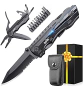 Gifts for Men Dad Him, Birthday Gifts for Man Husband Guy, Multitool Pocket Knife, Groomsmen Gift...