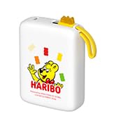 DCHK Haribo 20000mAh Power Bank, Built-in Cable, 22.5W Fast Charging, Compact Mini Size, 5V 3A Gu...