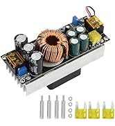 1800W Voltage Converter,Aideepen 40A Boost Converter Voltage Regulator DC-DC Boost Converter Car ...