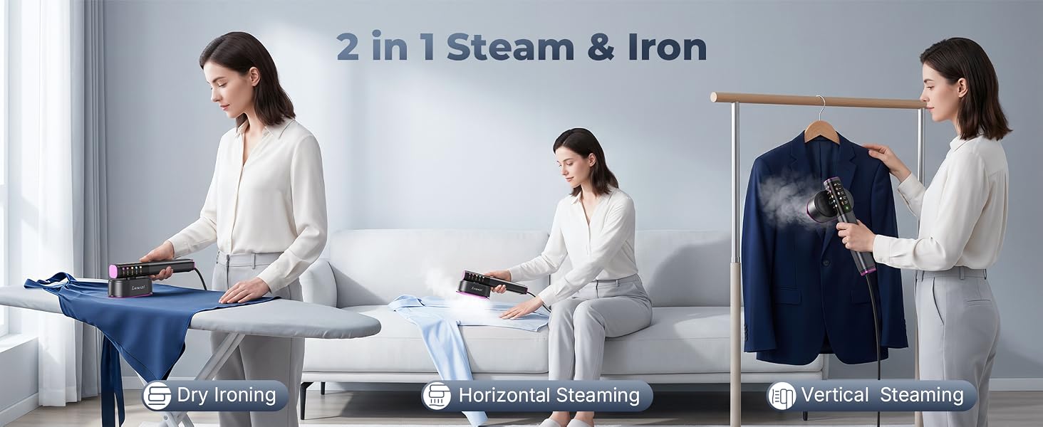 2 in 1 Steam &amp;amp; Iron