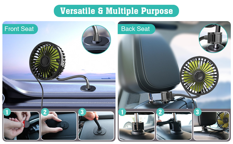 car seat fan