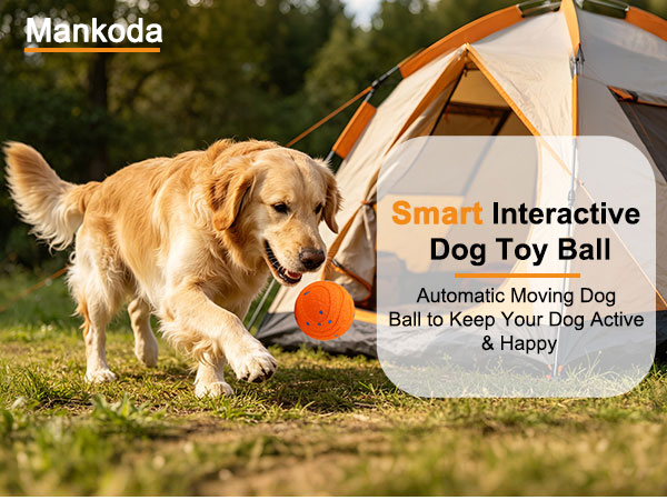 Mankoda Smart InteractiveDog Toy Ball