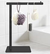 Hand Towel Holder, Stainless Steel Towel Holder Stand for Bathroom, L-Shaped Hand Towel Rack Stan...