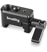 SmallRig NATO Clamp, Quick Release Clamp with 1/4" 3/8" M2.5 Thread for Cold Shoe Monitor Support...