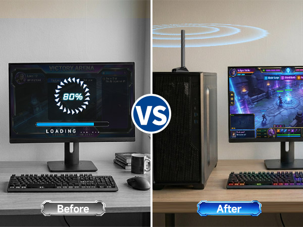 wifi 6e antenna for pc gaming motherboard