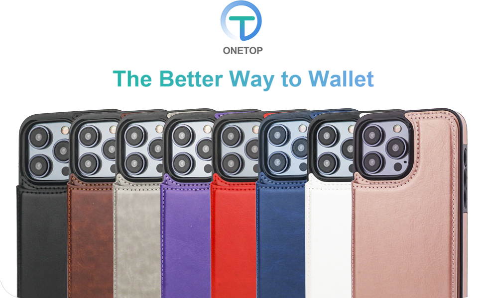 Onetop iPhone 15 pro max case wallet