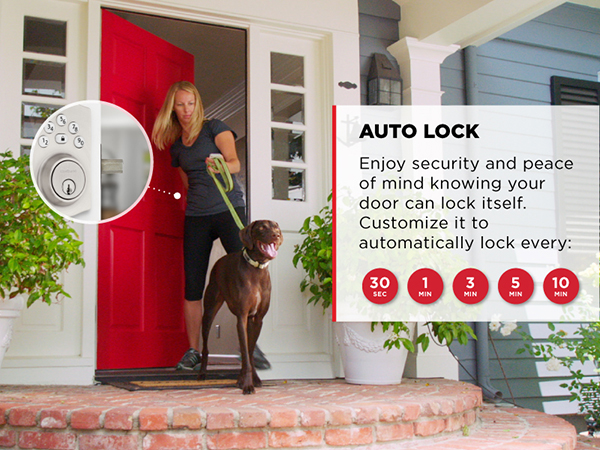 kwikset powerbolt auto lock 30 seconds 1 3 5 10 minutes smartkey locking deadbolt secure safe
