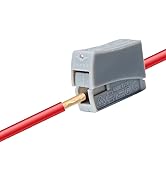 Dicio Lighting Fixture Wire Connector Nuts, 10 Pcs Splicing Inline Conductor Push-in Connector 2 ...