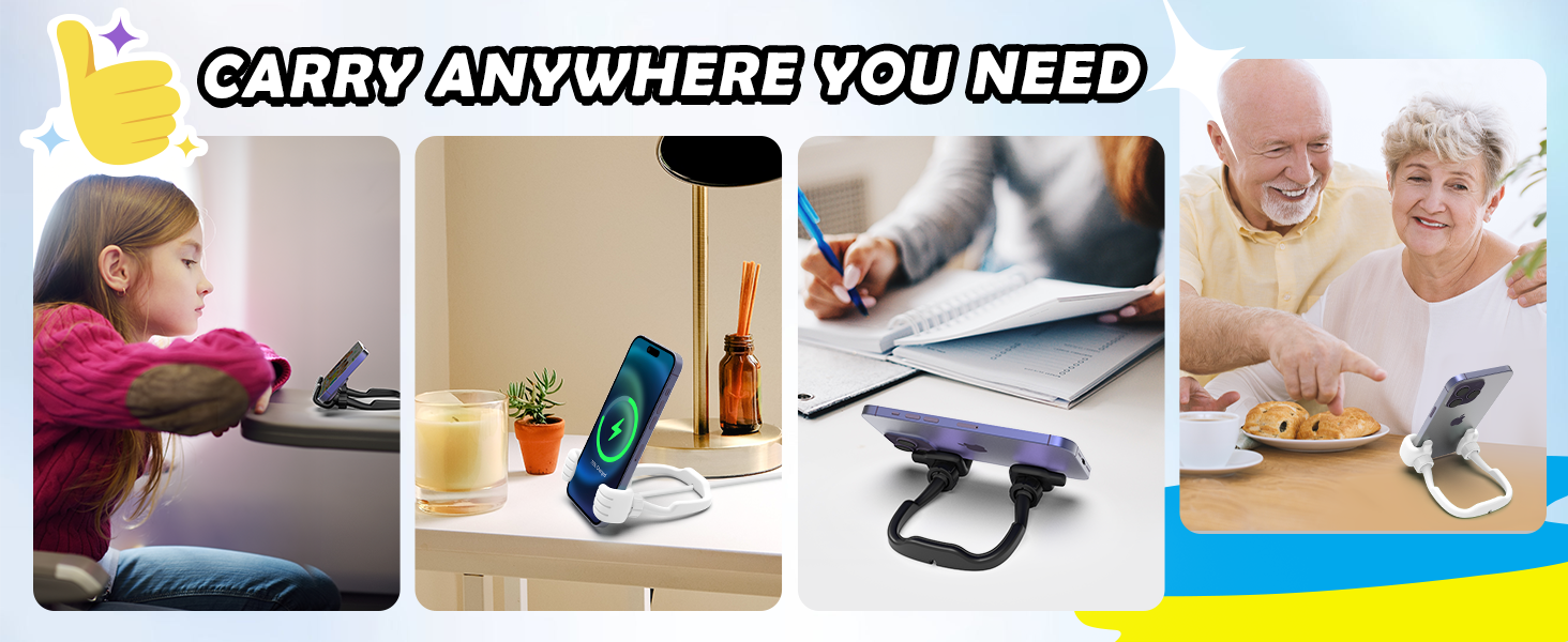 Christmas Stocking Stuffers for Teen Men Women Adults Gifts: Thumbs Up Phone Stand Holder