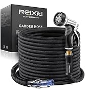 Relxitl Garden Hose, Flexible Water Hose, Ultra Lightweight Non-Expanding hose with 10 Function S...