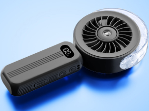 handheld fan with water mist