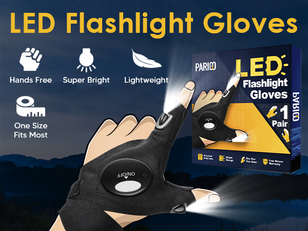 LED Flashlight Gloves