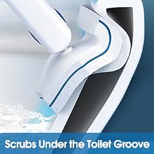 Toilet Bowl Brush Refills Pads