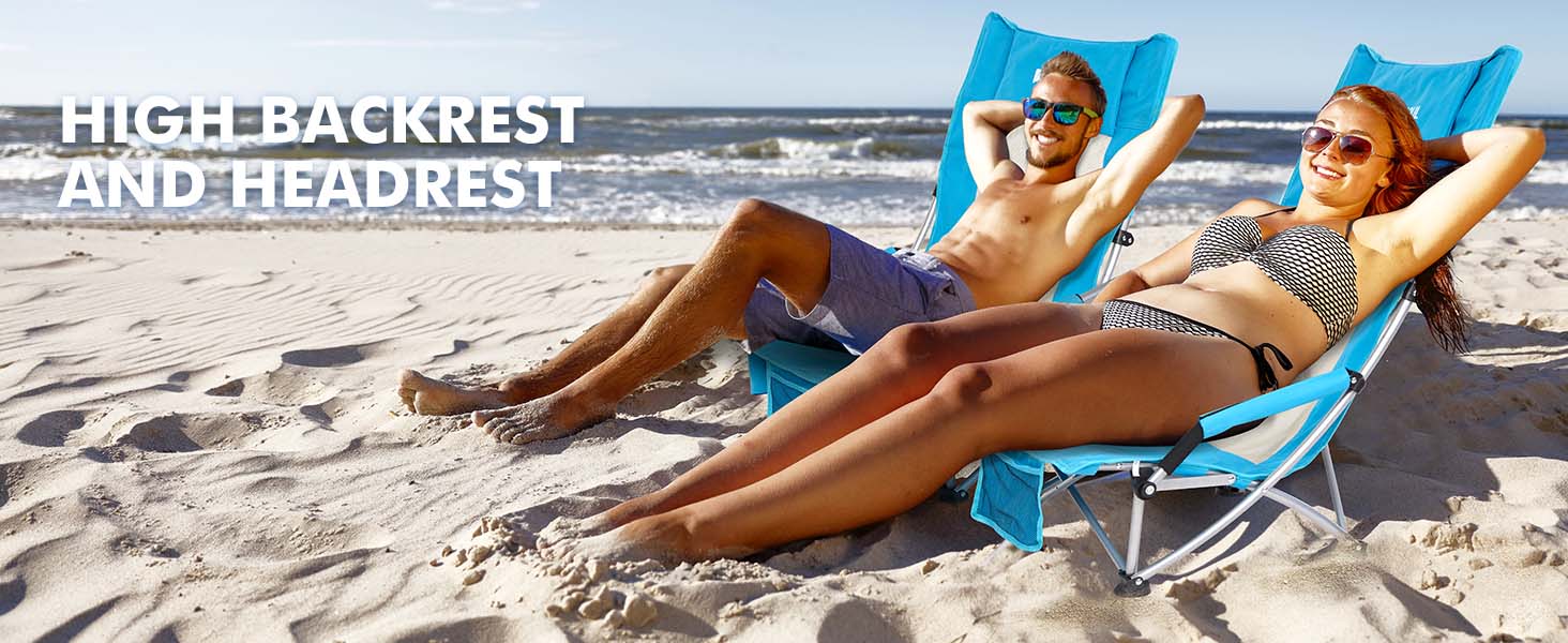 high back beach chairs