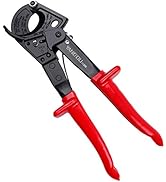 Yangoutool Ratchet Cable Wire Cutter and Heavy Duty Aluminum Copper Ratchet Cable Cutter for Cutt...