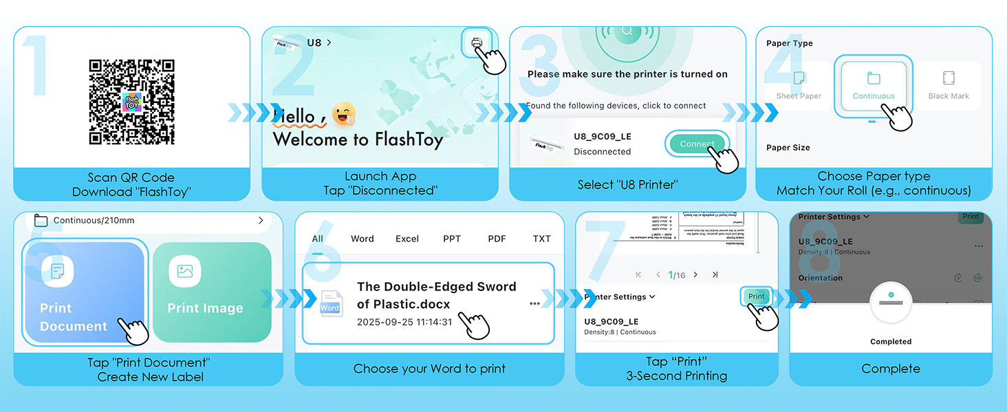 Portable Thermal Printer