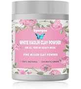 Eyaeyao Kaolin Clay Powder, Cosmetic Grade - Great For Skin Detox, Rejuvenation, And More - Heal ...
