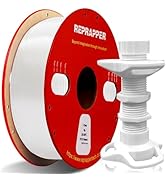 RepRapper Easy-to-Print PETG Filament for 3D Printer 1.75mm (+-0.03mm) 2.2lb (1kg), Stronger Toug...