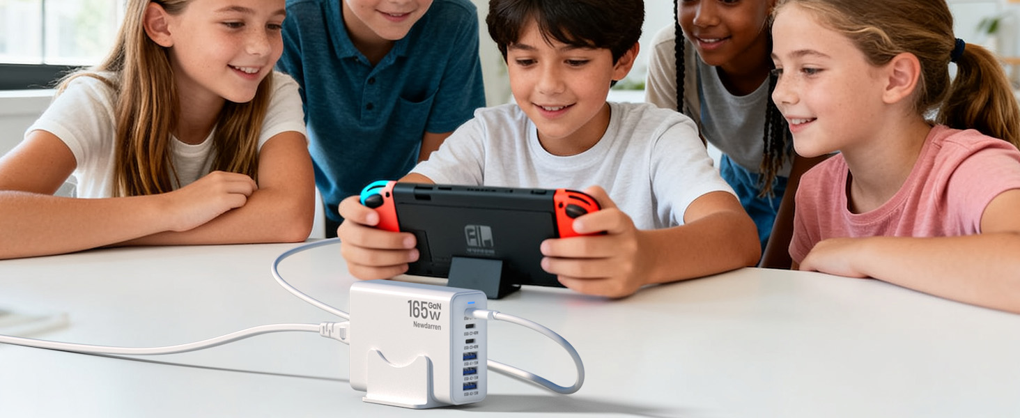 165W USB C Charging Station